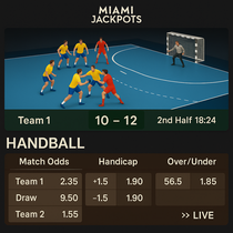 Miami Jackpots - Handball Betting - Danish League Odds